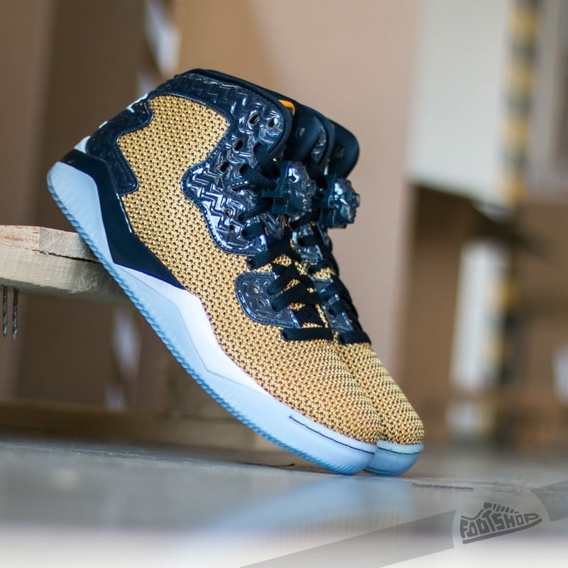 Men s shoes Air Jordan Spike Forty Gold Leaf White Midnight Navy Footshop