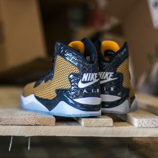 Air Jordan Spike Forty Gold Leaf/ White- Midnight Navy | Footshop
