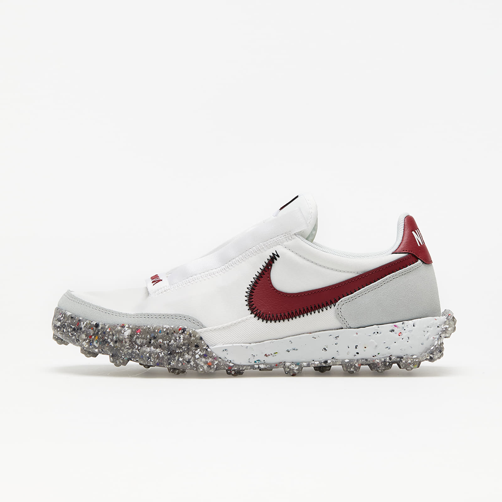 Scarpe donna Nike W Waffle Racer Crater Summit White/ Team Red-Photon Dust-Black