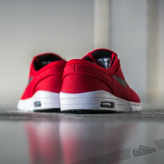 Men s shoes Nike Stefan Janoski Max University Red Black White