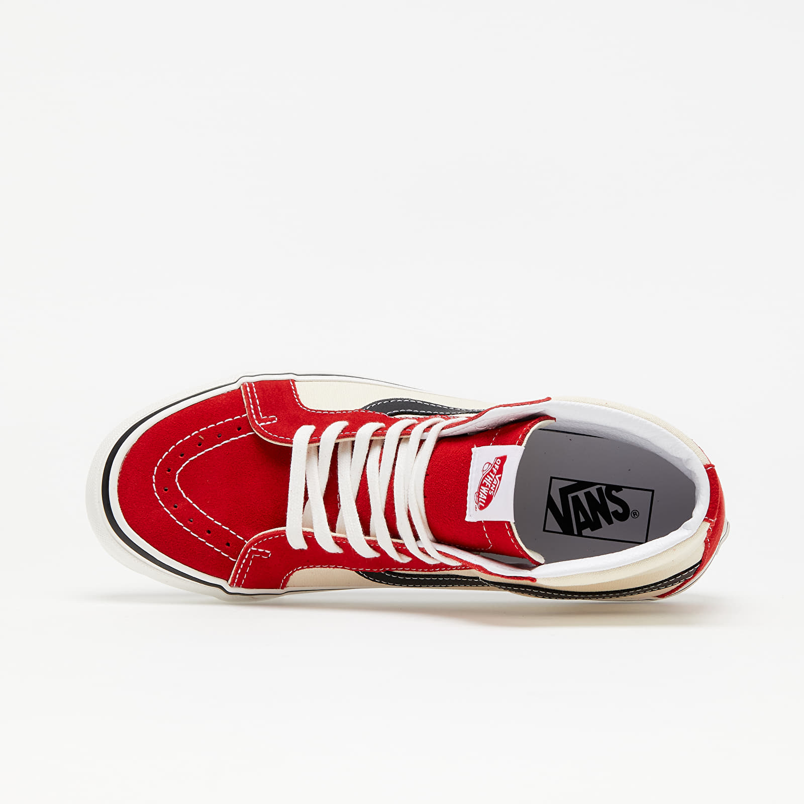 Vans anaheim shop sk8 hi red