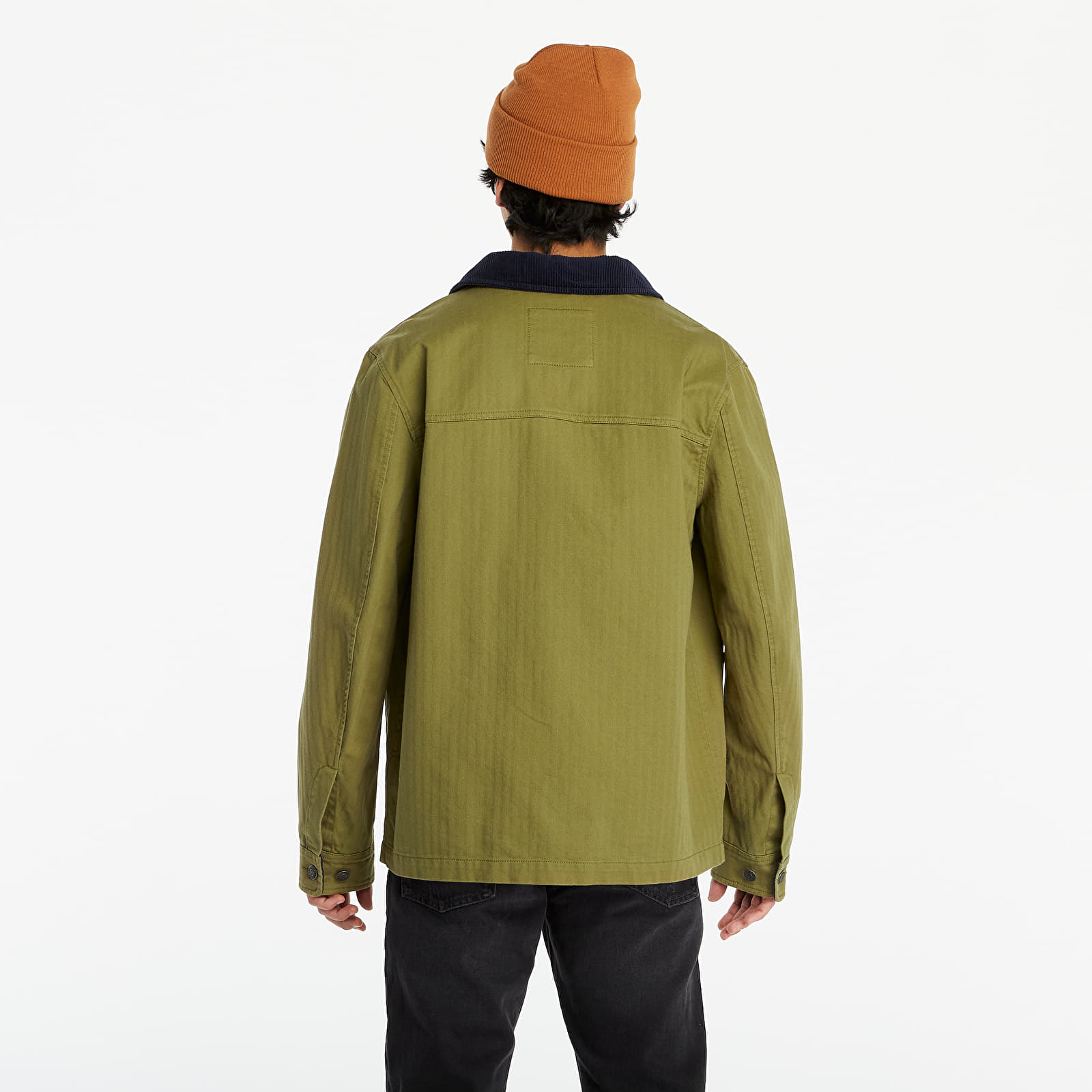 Vestes  Tommy Jeans Badge Worker Jacket Uniform Olive