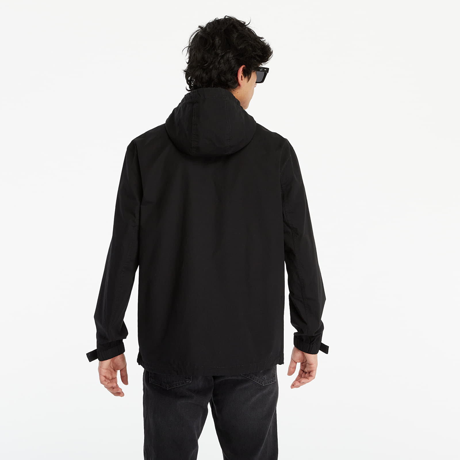 Jackets Tommy Jeans Ripstop Popover Jacket Black Footshop
