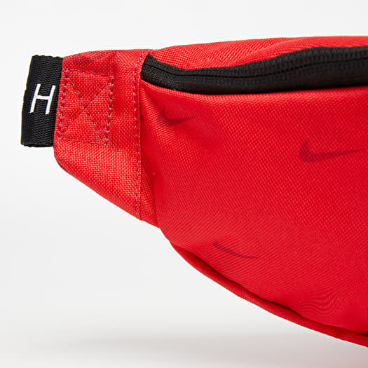 Hip bags Nike Heritage Hip Pack Swoosh University Red Black White Footshop