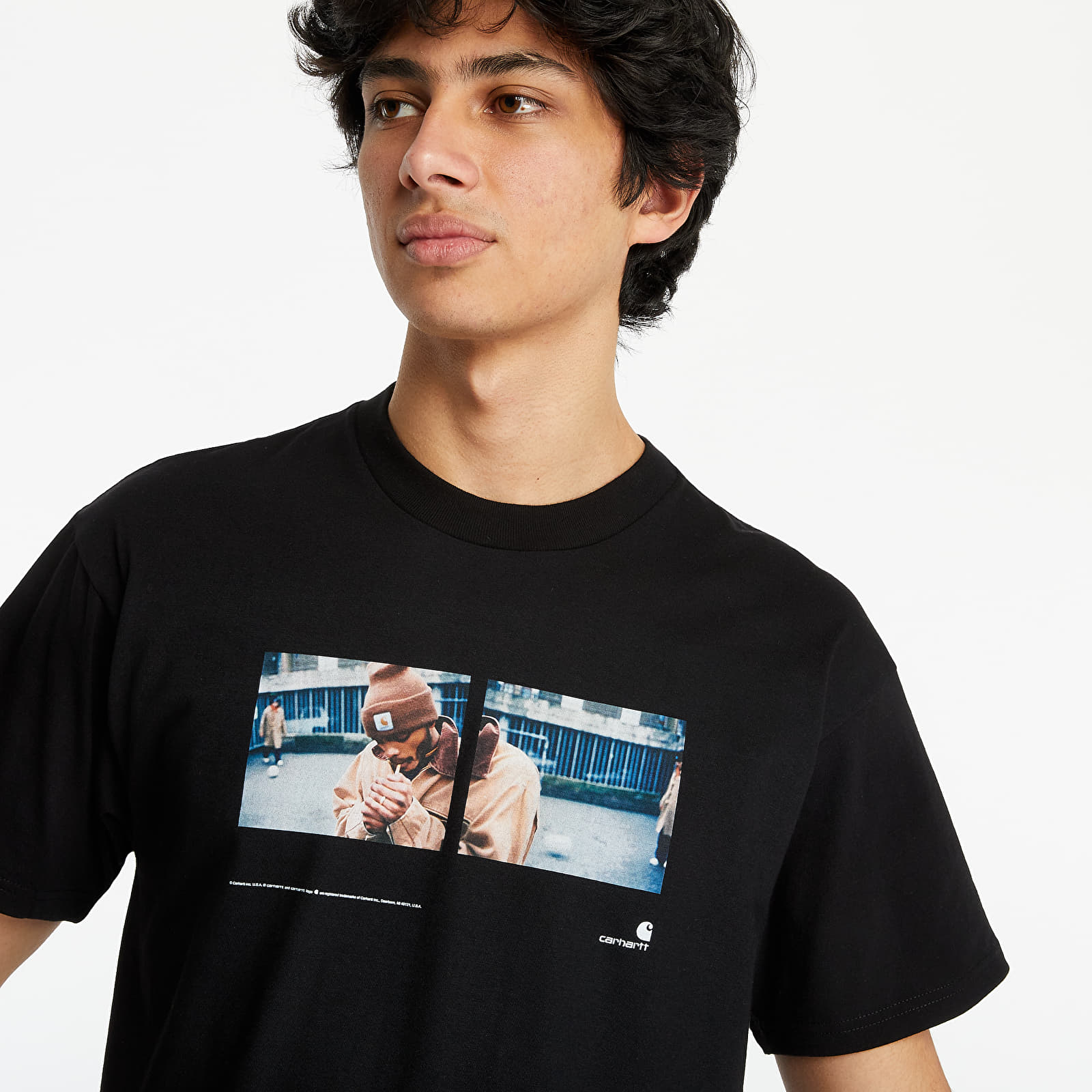 T-skjorter Carhartt WIP Backyard TEE Black