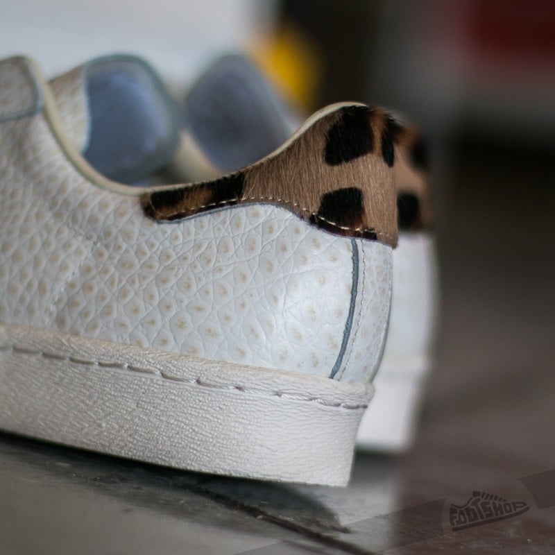 Zapatillas Hombre adidas Superstar 80s Animal Core White/ Core White/ Gold Metal