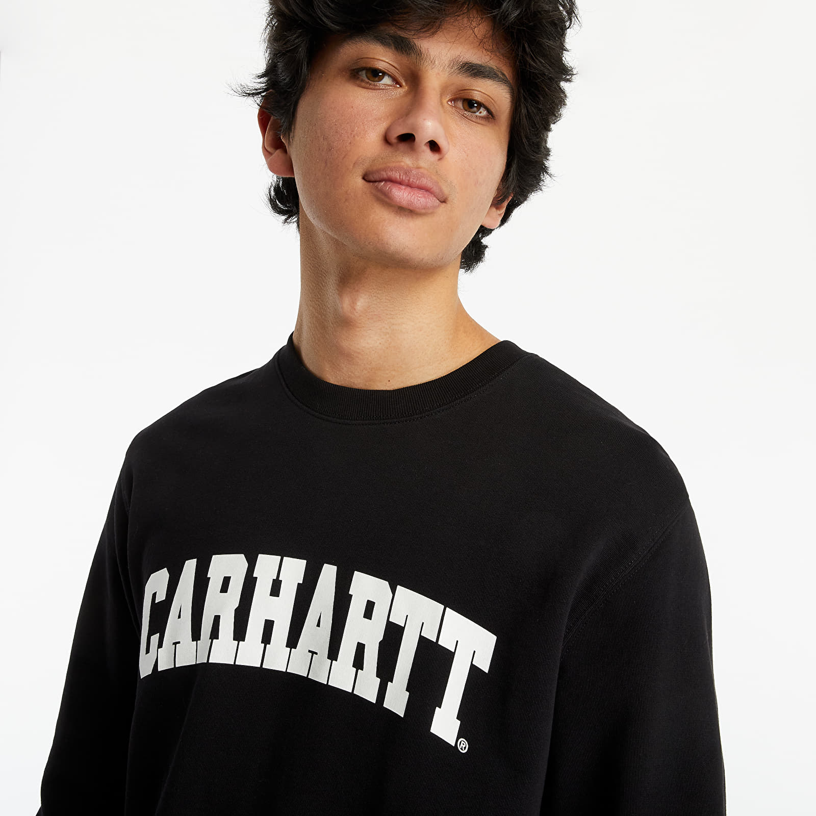 Kapucnis pulóverek és pulcsik Carhartt WIP University Sweat Black