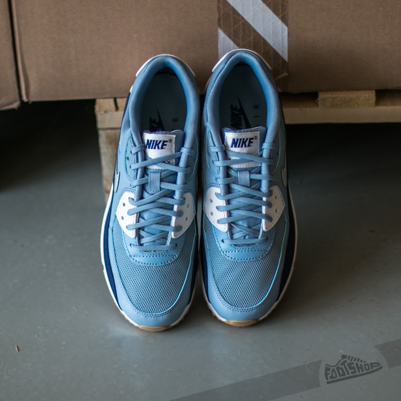 Scarpe donna Nike Wmns Air Max 90 Essential Blue Grey/ Pure Platinum-Lyl Blue-Summit White