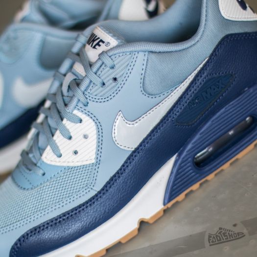 Air max 90 essential blue grey sales