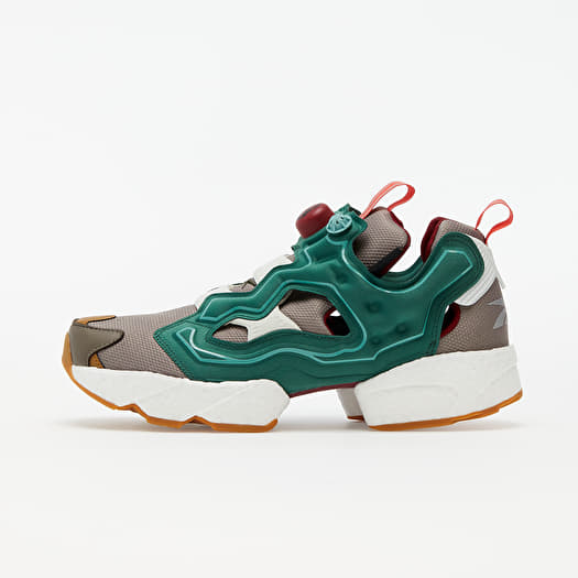 Men s shoes Reebok x BBC Ice Cream Instapump Fury Boost Pine Green Bou Grey Red Footshop