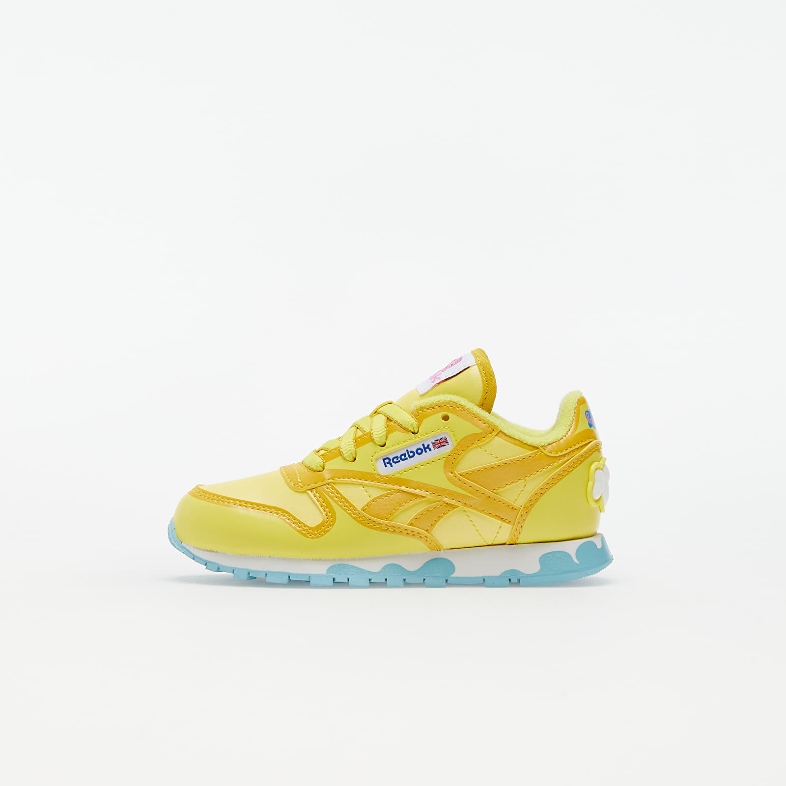 Kids' sneakers and shoes Reebok x Peppa Pig Classic Leather Power Yellow/ Forage Green/ Brave Blue