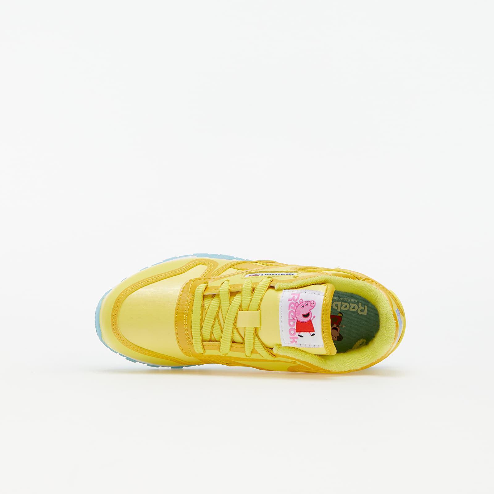 Kids' sneakers and shoes Reebok x Peppa Pig Classic Leather Power Yellow/ Forage Green/ Brave Blue