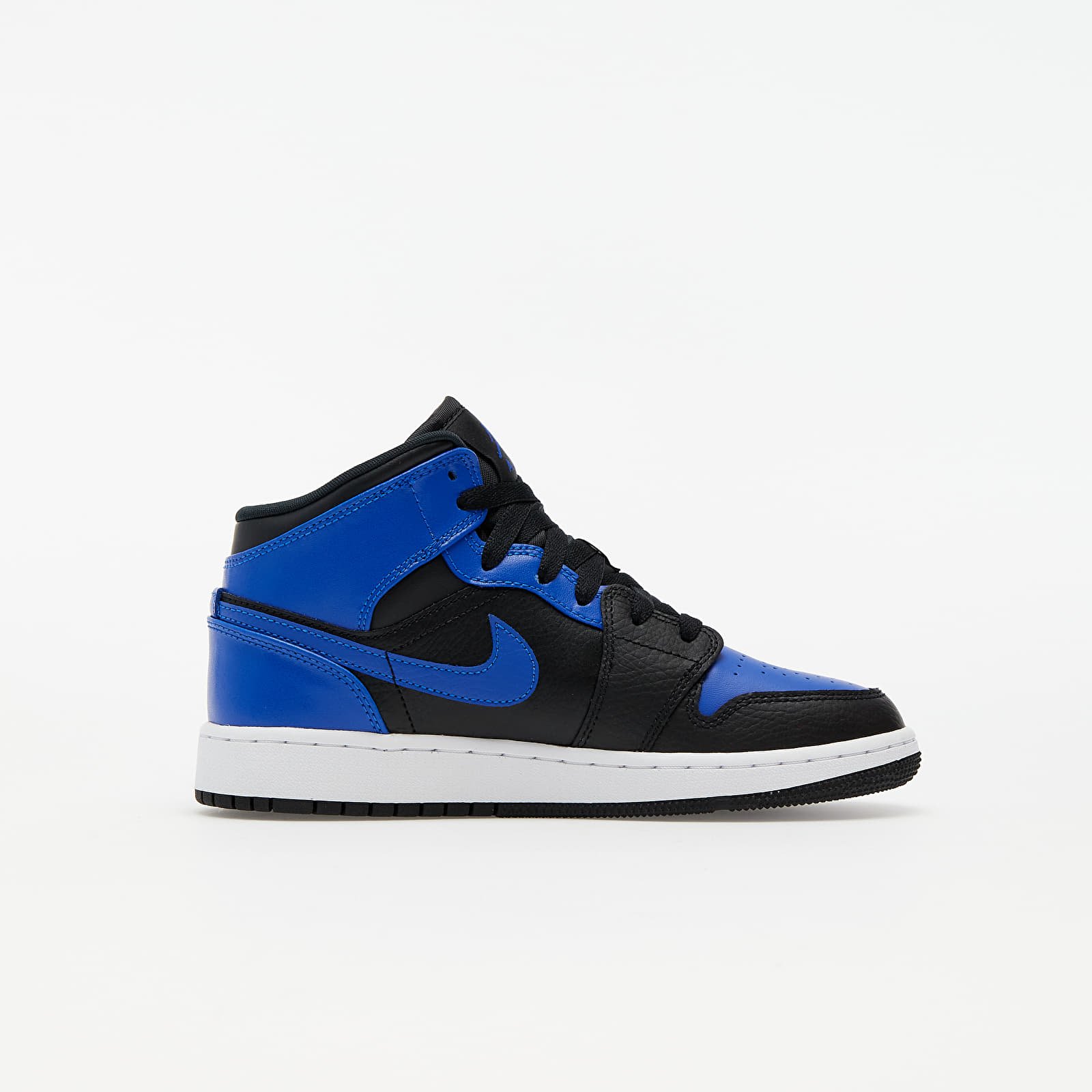 Sneaker und Schuhe für Kinder Air Jordan 1 Mid (GS) Black/ Hyper Royal-White