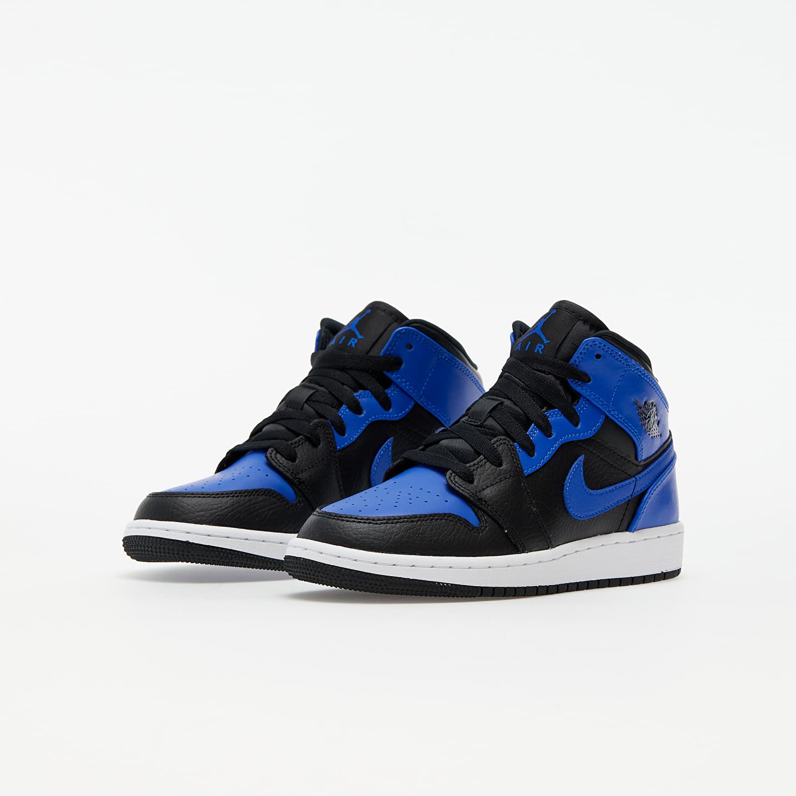 Sneaker und Schuhe für Kinder Air Jordan 1 Mid (GS) Black/ Hyper Royal-White