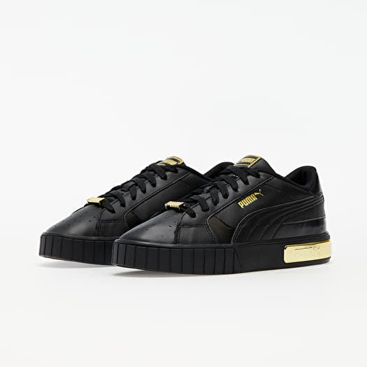 Puma womens trainers black and gold clearance