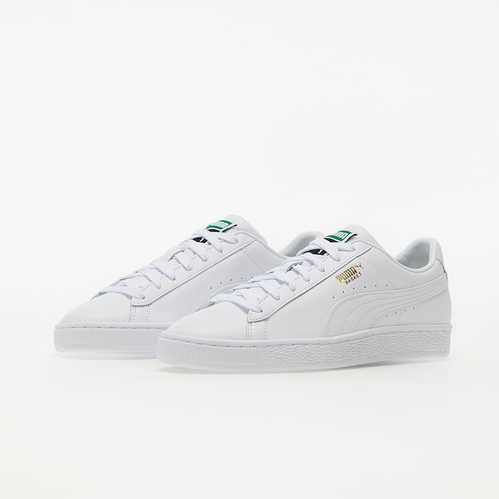 Puma basket classic white mens new arrivals