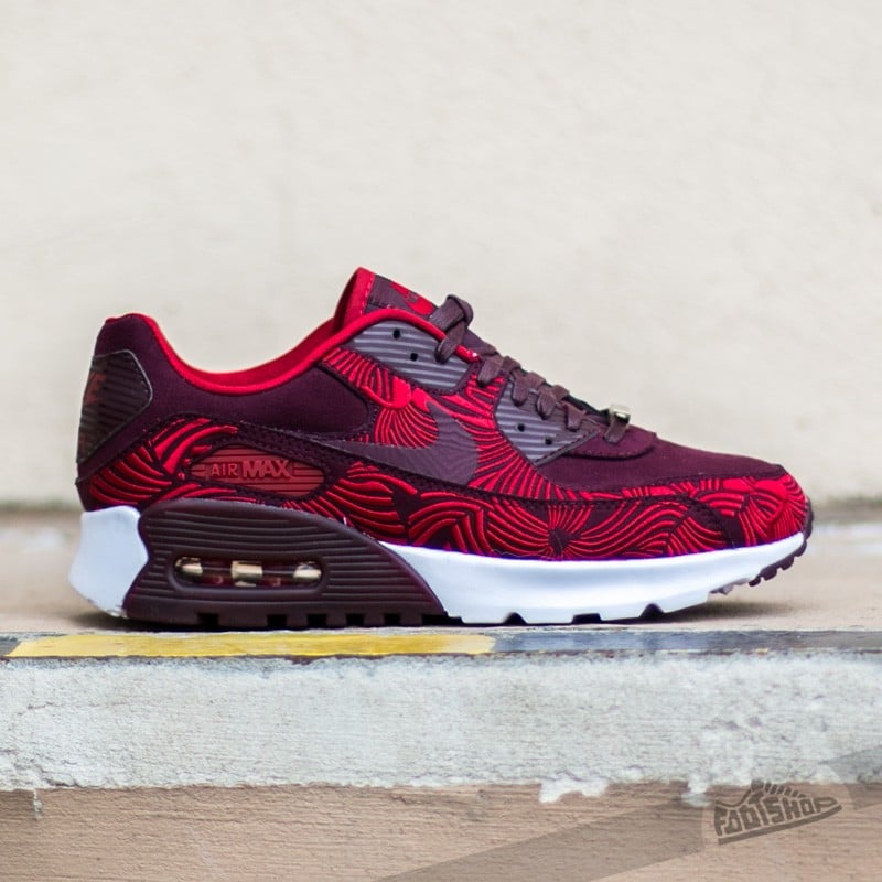 Naisten kengät Nike W Air Max 90 Ultra LOTC QS Night Maroon/ Nigt Maroon-Gym Red