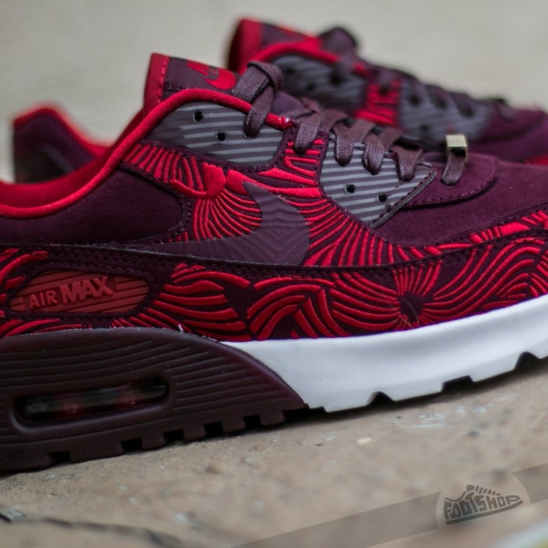 Naisten kengät Nike W Air Max 90 Ultra LOTC QS Night Maroon/ Nigt Maroon-Gym Red