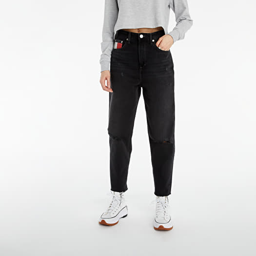 Tommy jeans high rise tapered mom jeans discount