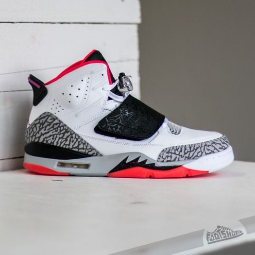 Jordan Son Of White Fuchsia Flash Black Wolf Grey