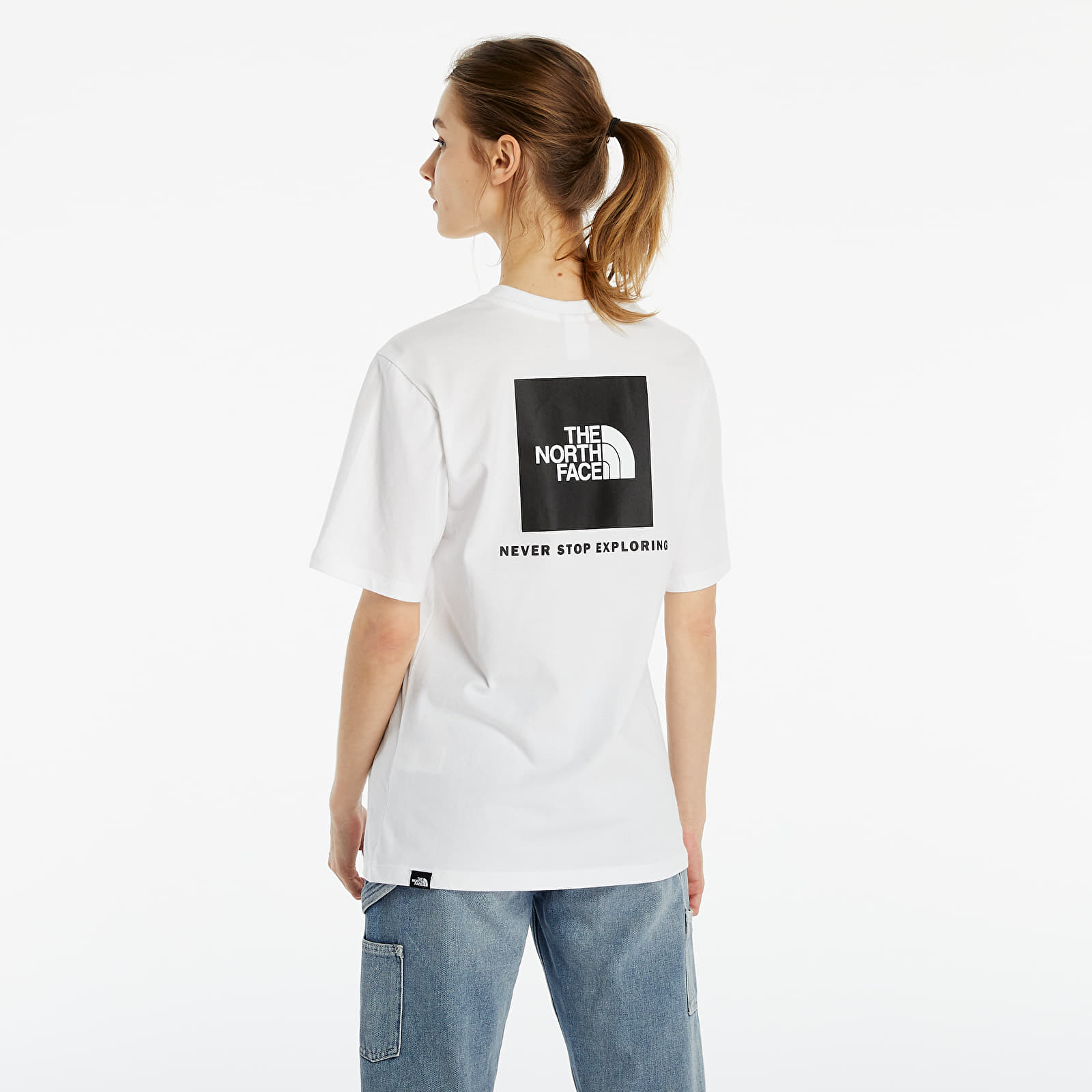 Tricouri  The North Face BF Redbox Tee Tnf White/ Tnf Black