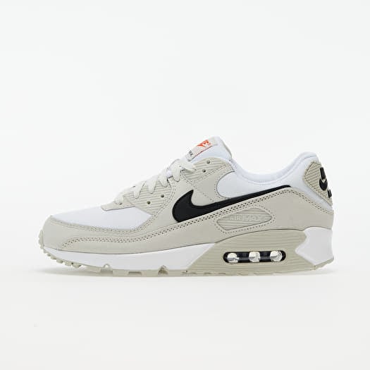 Air max 90 mens shop shoes white black orange