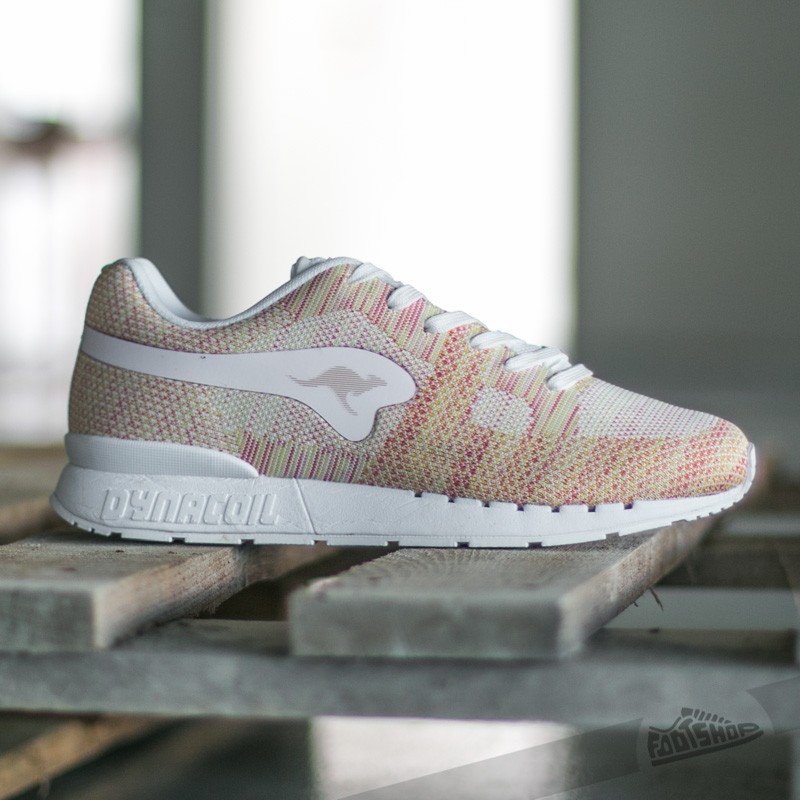 Men's shoes KangaROOS Coil-R1 Woven White/ Multi