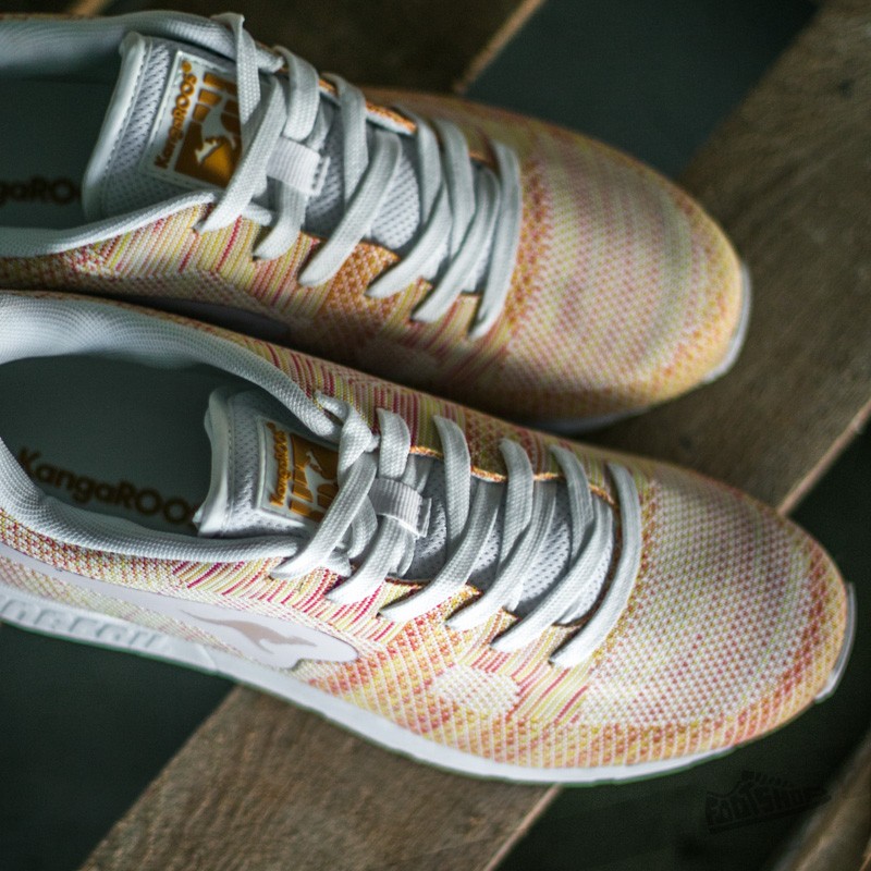 Men's shoes KangaROOS Coil-R1 Woven White/ Multi