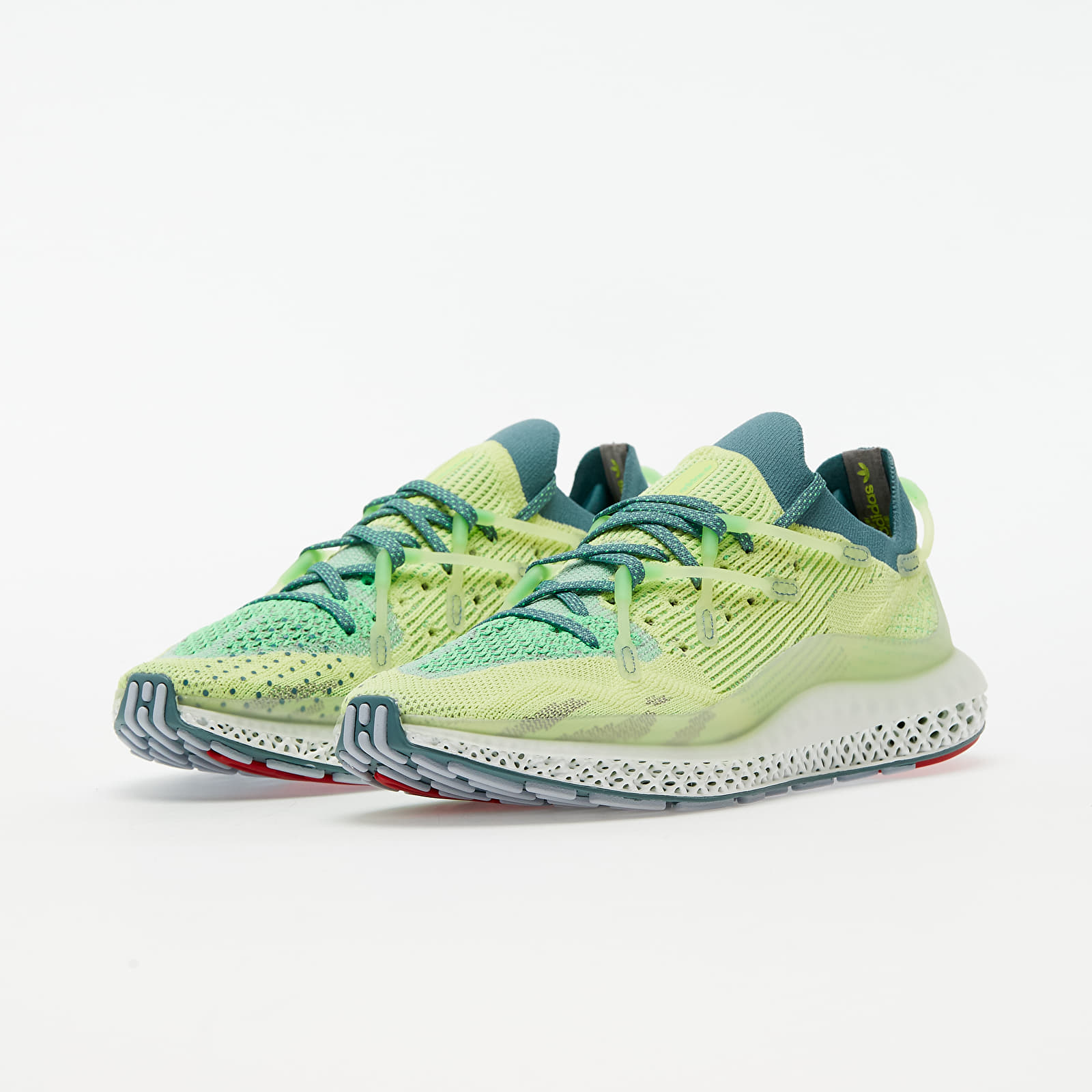 Herren Sneaker und Schuhe adidas 4D Fusio Semi Frozen Yellow Hazy Emerald Dove Grey Footshop