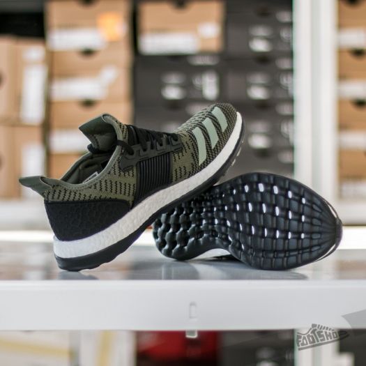 adidas Pure Boost ZG Prime Base Green S15 Core Black Vivid Red