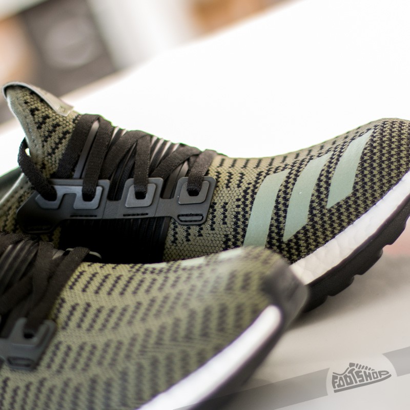 Men's shoes adidas Pure Boost ZG Prime Base Green S15/Core Black/Vivid Red 