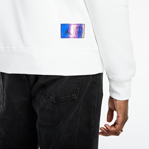 Sudaderas Jordan PSG Fleece Pullover Hoodie White Footshop