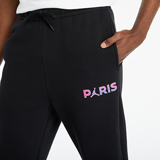Pants and jeans Jordan Paris Saint Germain Fleece Pants Black Psychic Purple Footshop