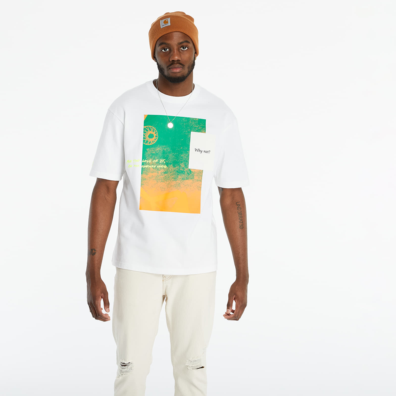 T-shirts Jordan Why Not? Tee White