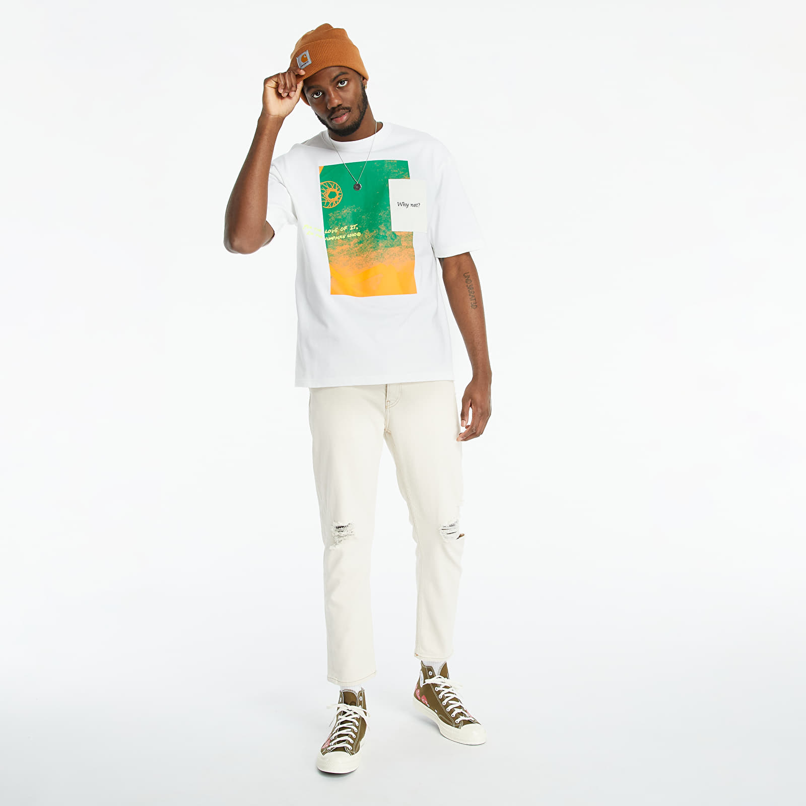 T-shirts Jordan Why Not? Tee White