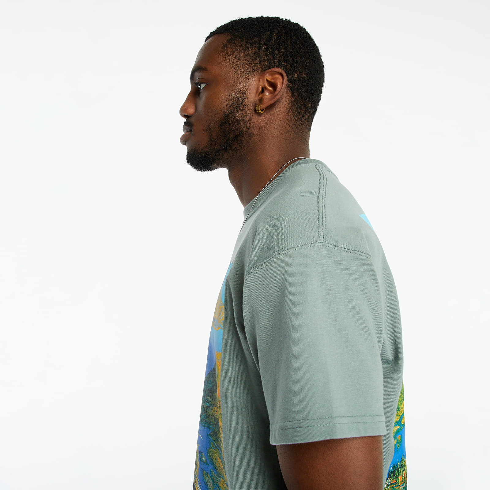 T-shirts Nike Nrg ACG Crater Lake Tee Clay Green/ White