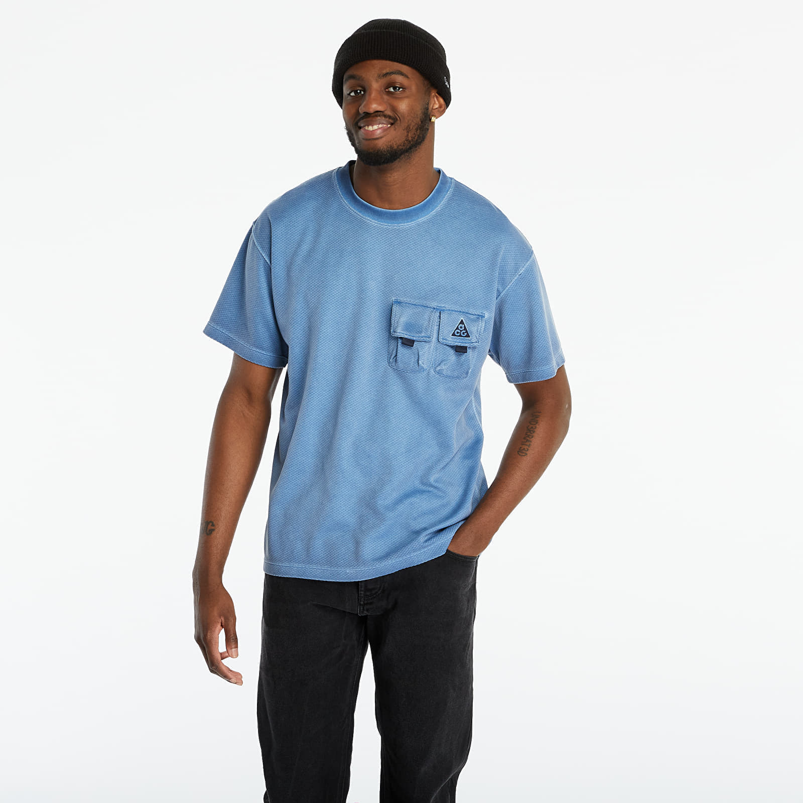 T-skjorter Nike Nrg ACG WaTechman Peak Ss Tee Blue Void