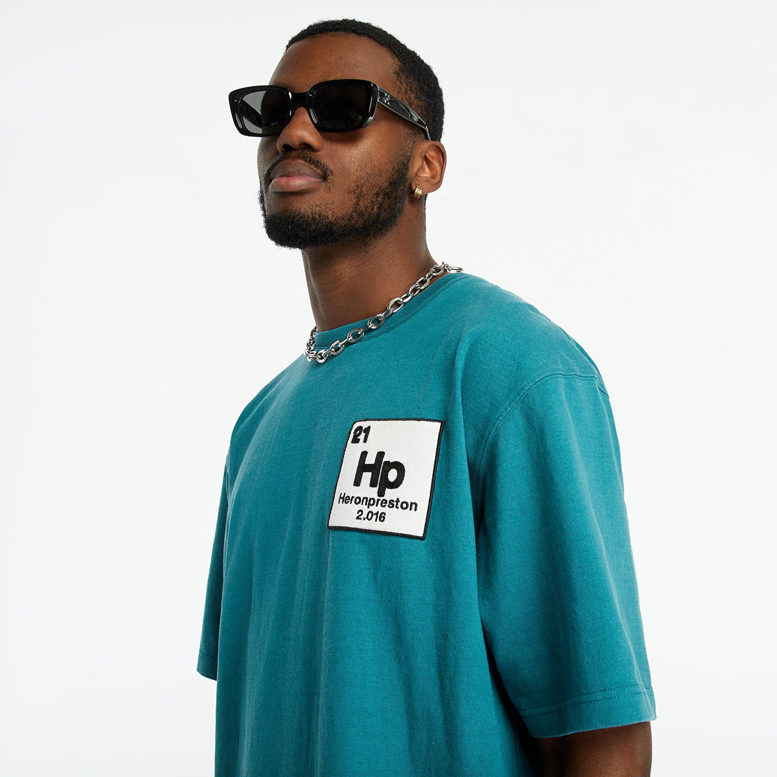 T-shirts HERON PRESTON TEE Petrol