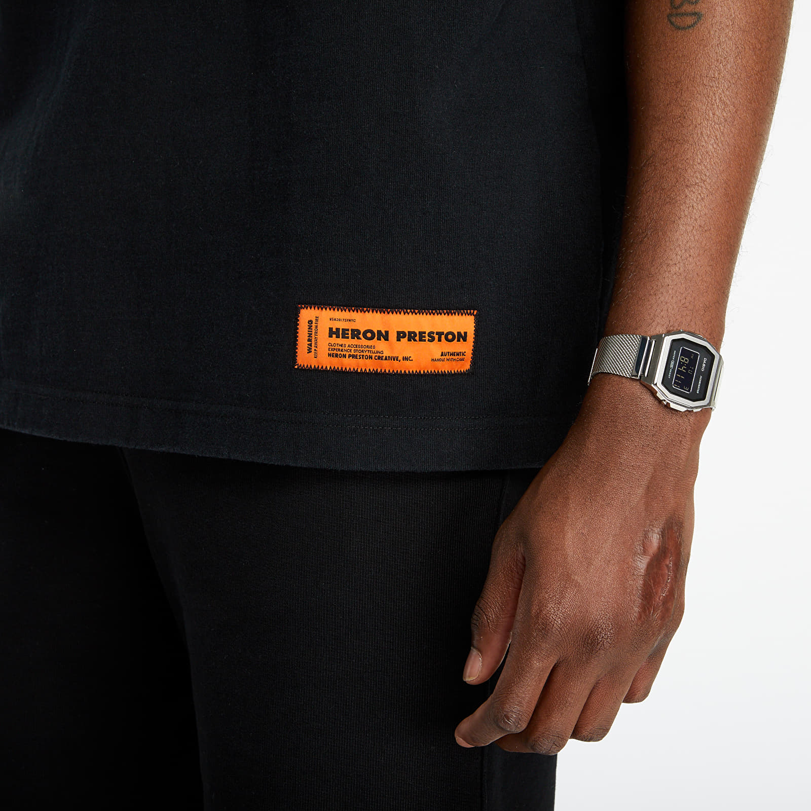 Camisetas HERON PRESTON A.F. TEE Black