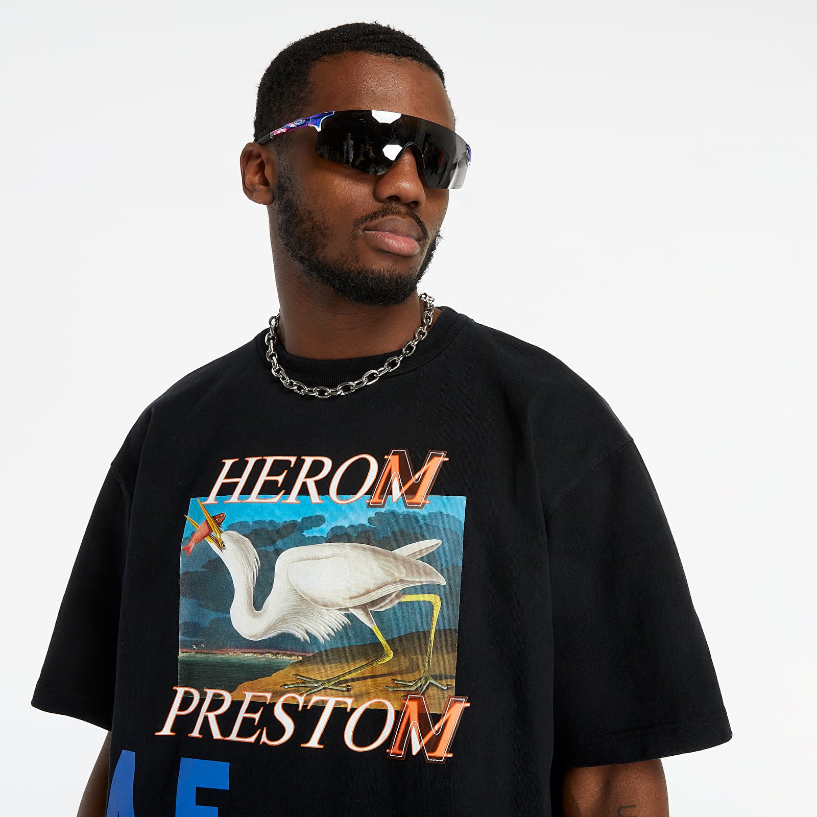 Camisetas HERON PRESTON A.F. TEE Black