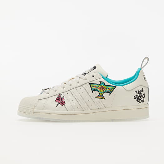 Men s shoes adidas x Arizona Tea Superstar Chalk White Chalk White Chalk White Footshop