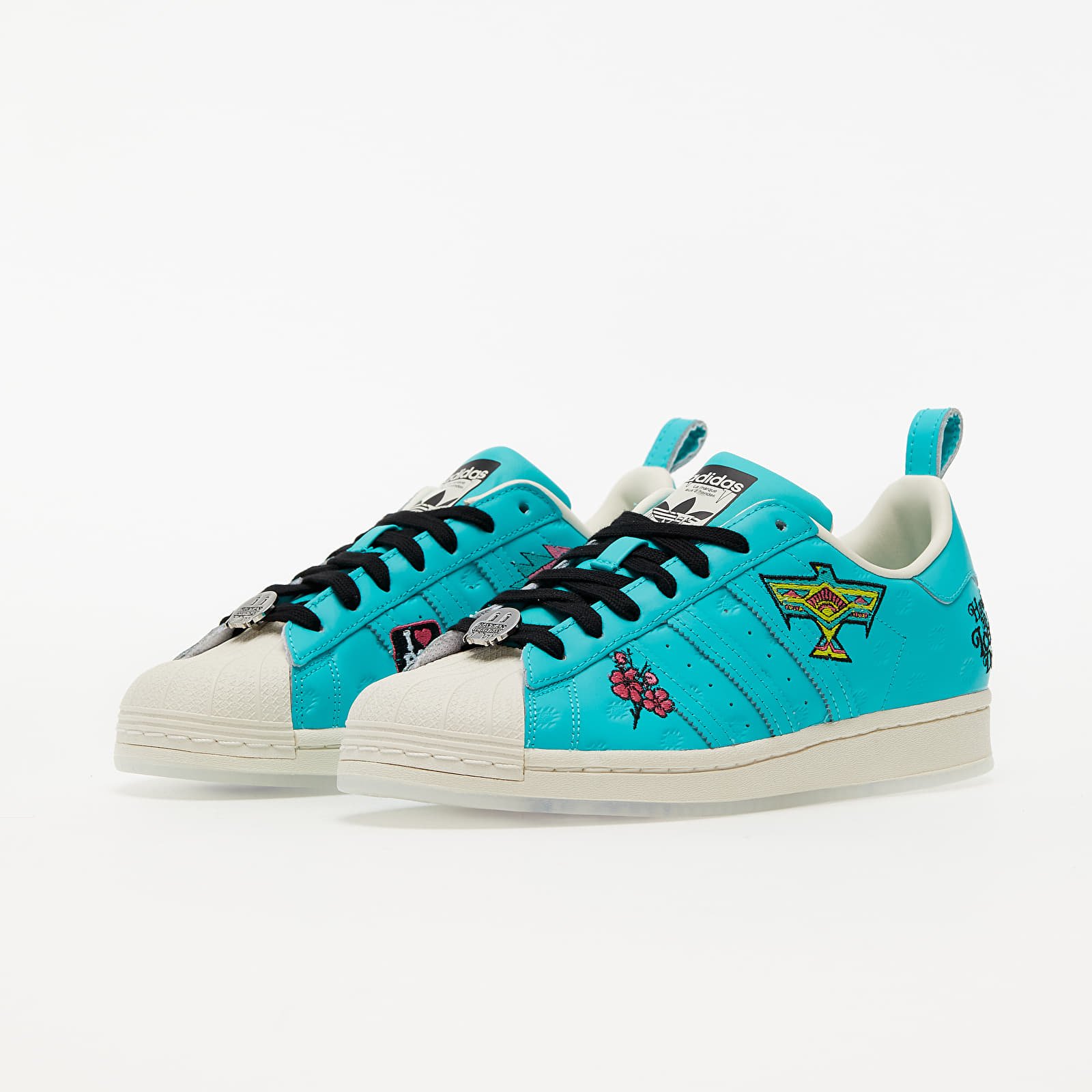 Men s shoes adidas x Arizona Tea Superstar Chalk White Chalk White Chalk White Footshop