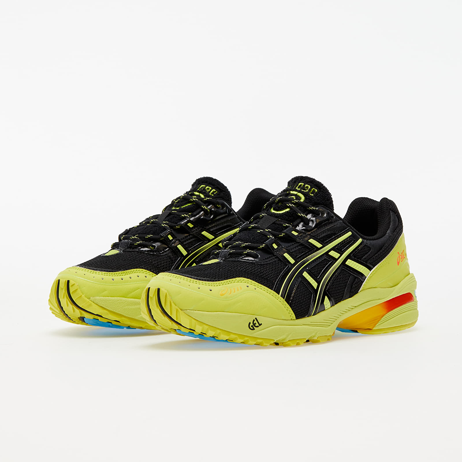 Herresko Asics x IAB Studios Gel-1090 Black/ Lime Zest