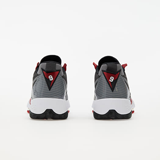 jordan zoom 92 dark smoke grey gym red