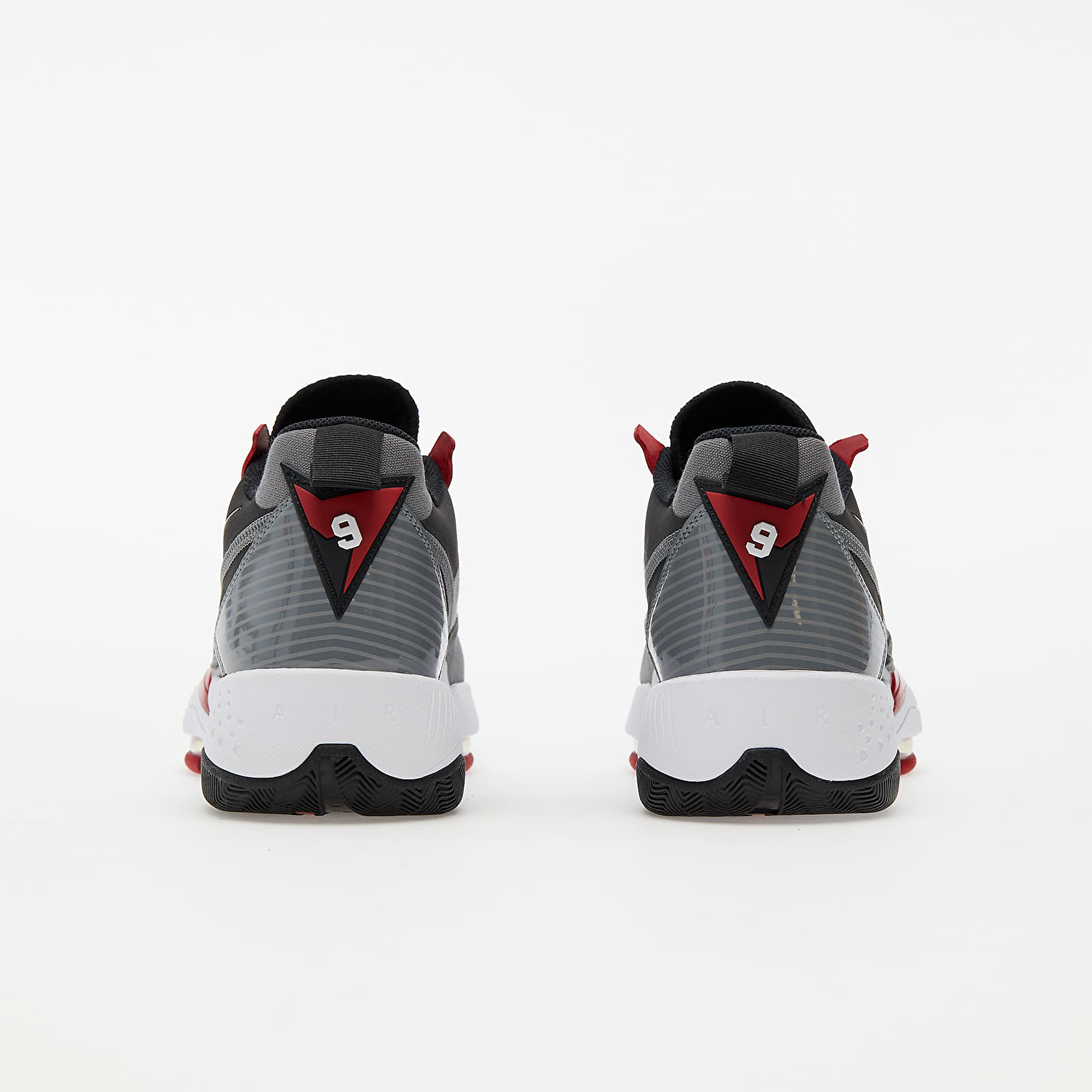 Men's shoes Jordan Zoom '92 Smoke Grey/ Black-Gym Red-White