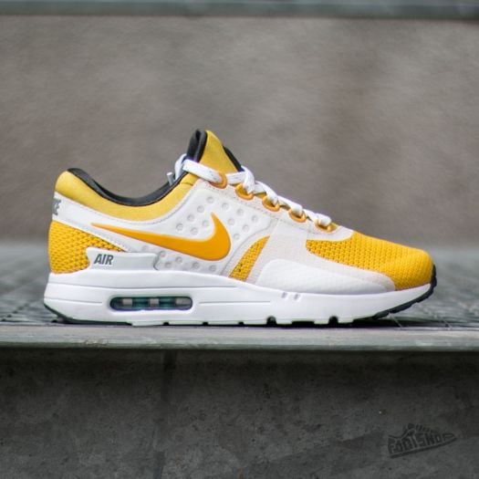 Men's shoes Nike Air Max Zero QS WhiteP Vivid Sulfur-Space Blue