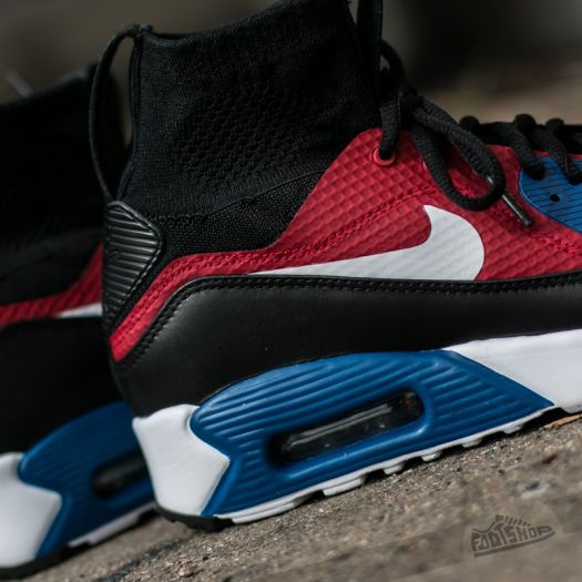 Herren Sneaker und Schuhe Nike Air Max 90 Ultra Superfly Black White Dark Grey Footshop