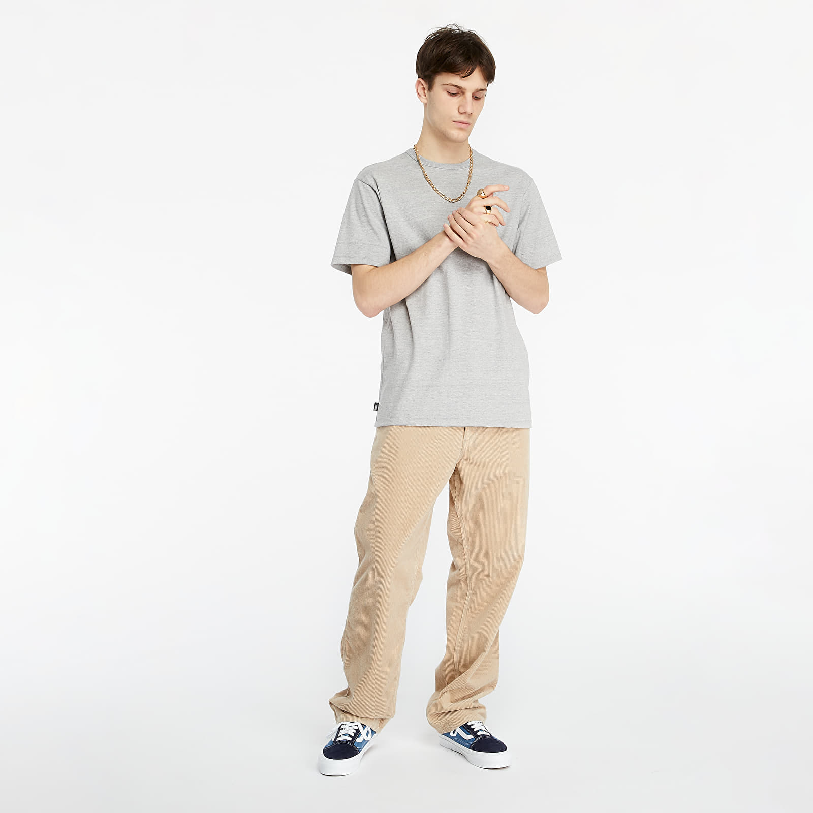Footshop SS Wall The Classic Athletic T-shirts Vans Heather | Off Tee