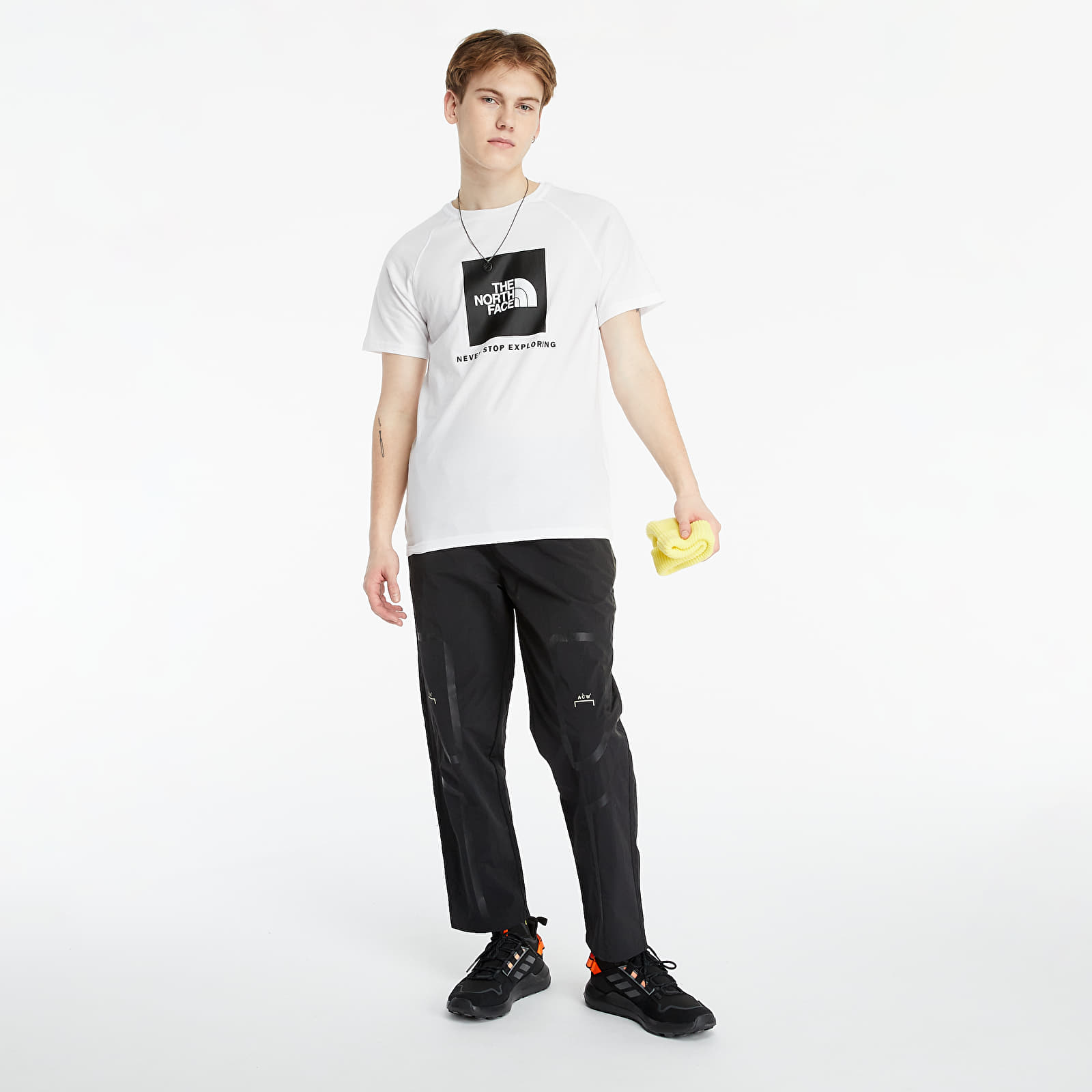 Pólók The North Face Raglan Red Box Tee Tnf White