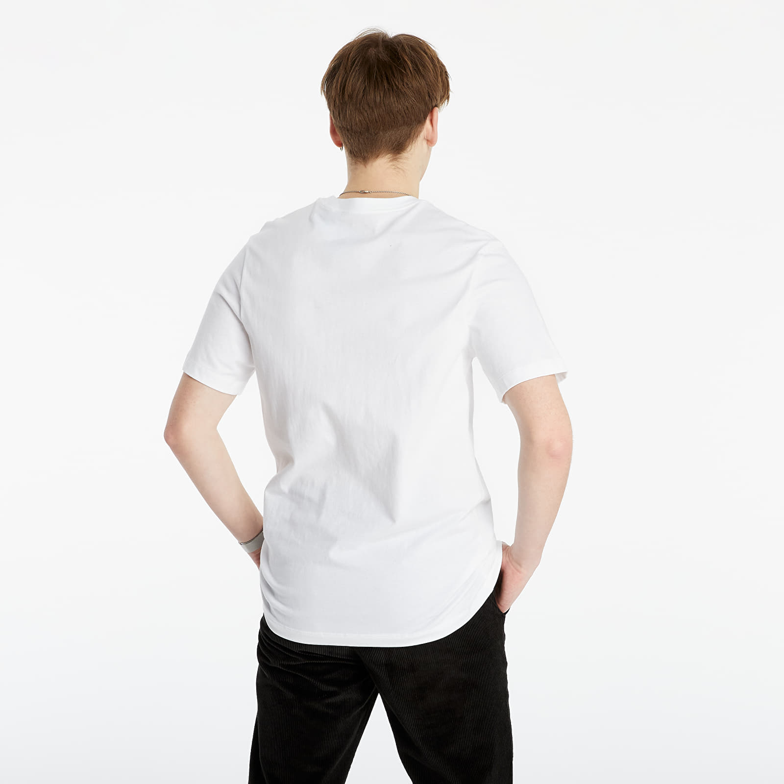 T-Shirts Nike Sportswear Tee Icon Swoosh White/ Black